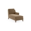 Abbey Sectional Sofa (Colour : Fawn Velvet, Cushion : Soft, Seater : Right Aligned 2 Seater + Right Aligned Chaise)