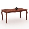 Samuel Solid Wood 6 Seater Dining Set