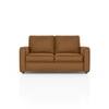 Apollo 2 Seater  Fabric Sofa In Ochre velvet Colour