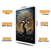 The Castle Decor Golden Wish Tree Wall Painting Framed Artwork 20x30 Inch