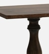 Blacon Sheesham Wood End Table In Walnut Finish