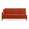 Abbey Sectional Sofa (Colour : Lava, Cushion : Soft, Seater : Right Aligned 3 Seater + Right Aligned Chaise)