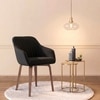 Rochelle Fabric Lounge Chair in Molfino Colour