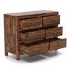 Magellan Solid Wood Chest of 6 Drawers in Teak Finish