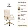 Doe Buck Derrus Premium Beige Executive Office Chair