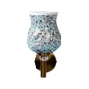 Devansh Metal Electric Wall Light in Gold Colour with Multi Shade Count of 1 Light