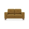 Verona Essential 2 Seater Fabric Sofa In Ochre Colour