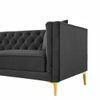 Haruko Fabric Sofa - Grey