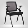 Kepler Brooks Avanta Visitor Chair Without Wheels in Black Colour