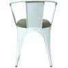 SnowIron Dining Chair in White Colour