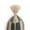 Tribal Knit Pillow Cover  Grey Natural 16X24  Inches