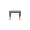 Asher  Mango Wood Bench In Grey Finish
