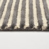 Presto Gold Geometric Hand Tufted Wool Carpet 5X7 Feet