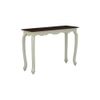 Hatice Solid Wood Console Table In Tulip Finish