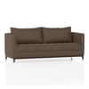 Florence Premium 3 Seater Fabric Sofa in Truffle Beige Velvet Colour