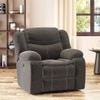 Atticus Single Seater Swivel Rock Recliner Premium Chenille Fabric