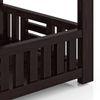 Renesme Rectangular Solid Wood Coffee Table In Mahogany Finish