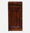 Vernia Sheesham Wood Bar Cabinet In Honey Oak Finish