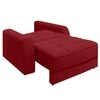 Calliro  Pull Out Sofa cum Bed  in Maroon Colour