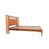 Halston Solid Wood Non Storage Bed In Provincial Teak Finish