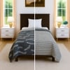 Soft,Luxurious, All Season, Reversible & Cozy  Single Bed Comforter