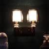 Eliante Ayen Iron Wall Light With Glass In Gold Colour