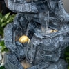 Rock Waterfall Water Fountain For Home and Garden