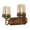 Eliante Modern Wall Lights Mild Steel & Glass Material Antique Gold & Champaign Finish