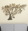 W-ELISA Abstract Metal Wall Decor in Multicolor Set of 1