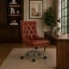 Doe Buck Amparo Brown Leatherette Executive Office Chair