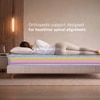 Sleepwell Ortho Mattress Medium Firm Orthopedic Support Resitec Foam Single 75x42x8 Inch