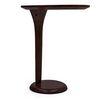 Cypress Solid Wood Side Table in Mahogany Finish