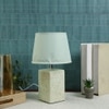 Textured Leaf Table Lamp Green Nature Inspired