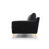 Velore Fabric Sofa (Black)