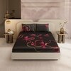 Stoa Paris 300TC UltrSatin King Bedsheet Set Satin King Magenta Bold