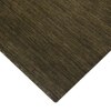 Rosie Chocolate Solid Woven Wool 6X4 Feet Carpet