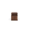 DCanape Naomi Engineering Wood TV Unit Dark Acacia Light Acacia Finish
