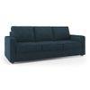 Apollo Sofa Set (Colour : Indigo Blue, Cushion : Soft, Back Type : Regular, Seater : 3+2+1)