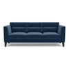 Lewis Sofa (Colour : Lapis Blue, Cushion : Soft, Seater : 3+1+1)