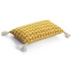 Beatrice Twenty Olive  And Natural Cotton Pillow Cover 12X20 Inches