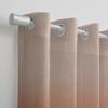Stoa Paris Sheer Ombre Printed Door Curtain, Aesthetic Curtain with  Light Filtering Balcony,  Set of 1 Parda, Crimson Hour - Pink