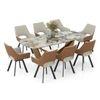 Paloma 8 Seater Spanish Ceramic Dining Table with Casey Dining Chair