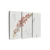 Truss Red White Pieces Canvas Wall Prints Canvas Wall Prints Set of 3 Multicolor Matte