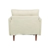 Arihana Fabric Arm Chair in Light Green Color