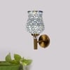 Devansh Metal Electric Wall Light in Gold Colour with Multi Shade Count of 1 Light