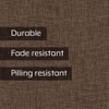 Windsor Essential 2 Seater Fabric Sofa in Mocha Colour