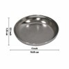 Metalsmith Metal Coaster Set of 6 Silver Finish Table Coasters