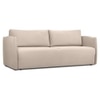Vantella 3 Seater Fold Out Sofa Cum Bed In Cream Colour