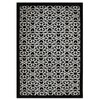 Multicolor Geometric Machine Made Polyester 5 X 7 Feet Carpet