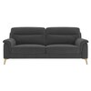 Niwara Velvet 3 Seater sofa in Dark Grey Color